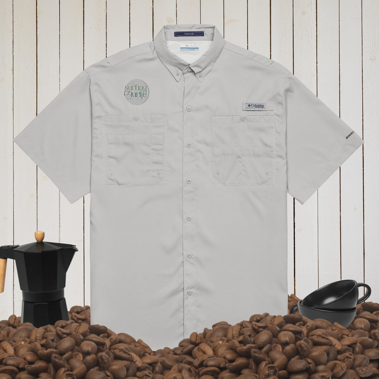 Men’s Columbia short sleeve button shirt