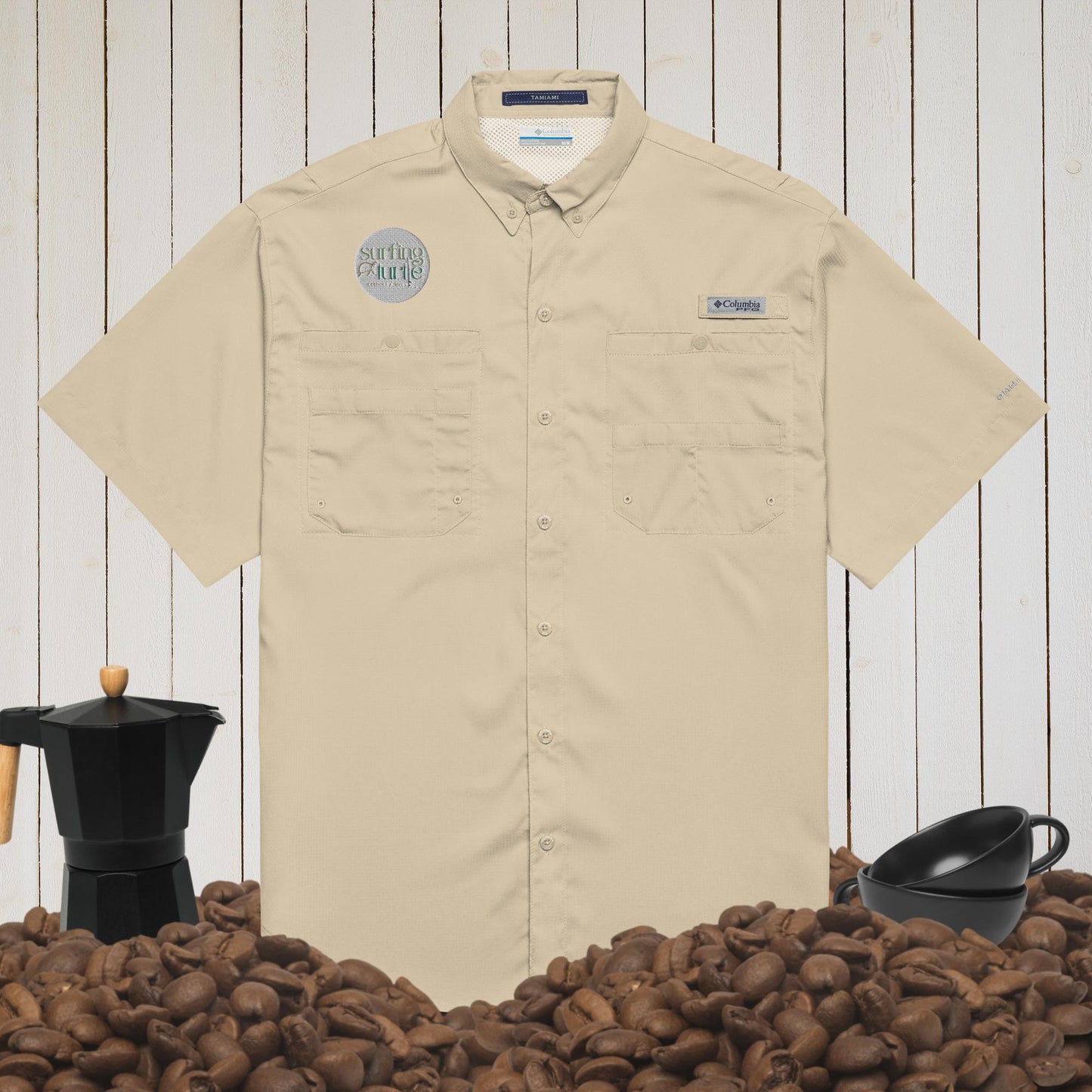 Men’s Columbia short sleeve button shirt