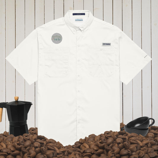 Men’s Columbia short sleeve button shirt